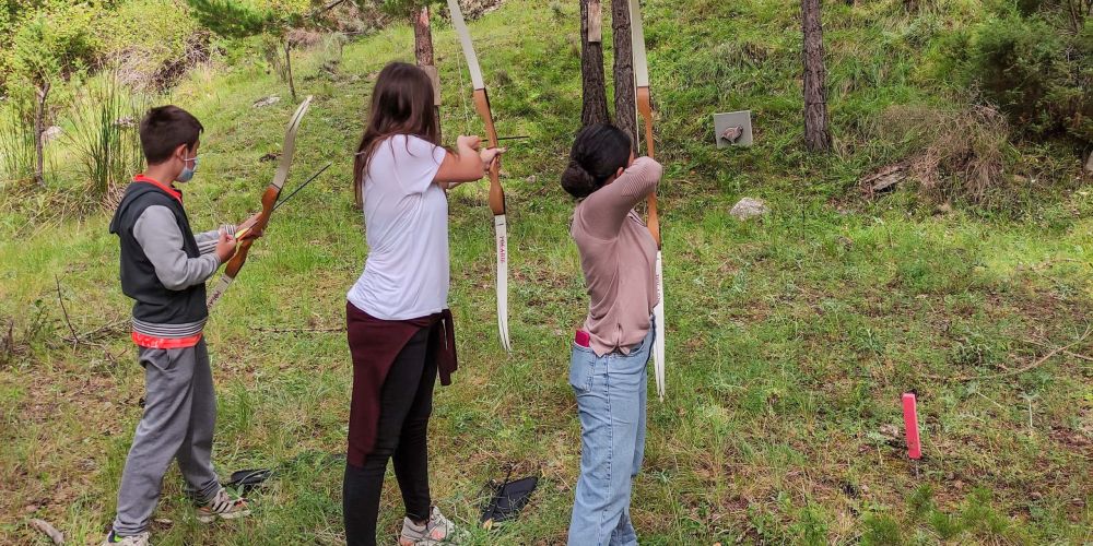 Alcalá de la Selva Aventura - tiro con arco